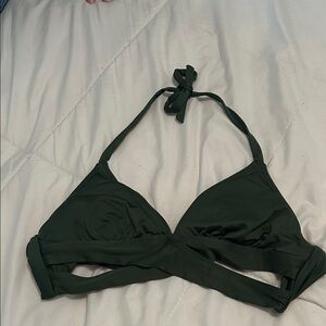 Kona Sol Olive Bikini Top